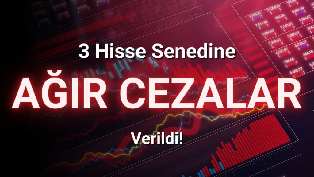 3 Hisse Senedine Ceza Verildi!